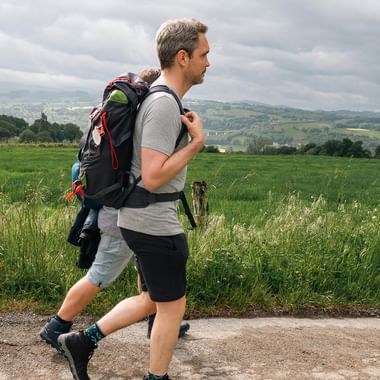 Caminoen fra Sarria til Santiago