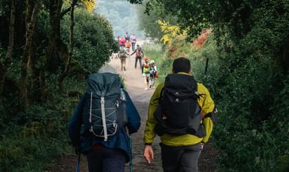 Caminoen fra Sarria til Santiago